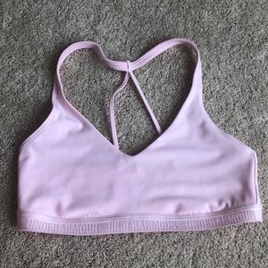 Under Armour Pink Sports Bra Bralette M